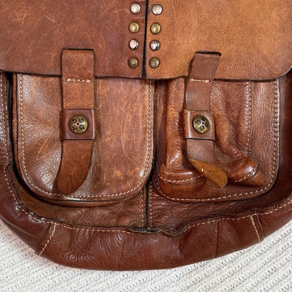 Patricia Nash Leather Armeno Crossbody Messenger - Picture 4 of 16